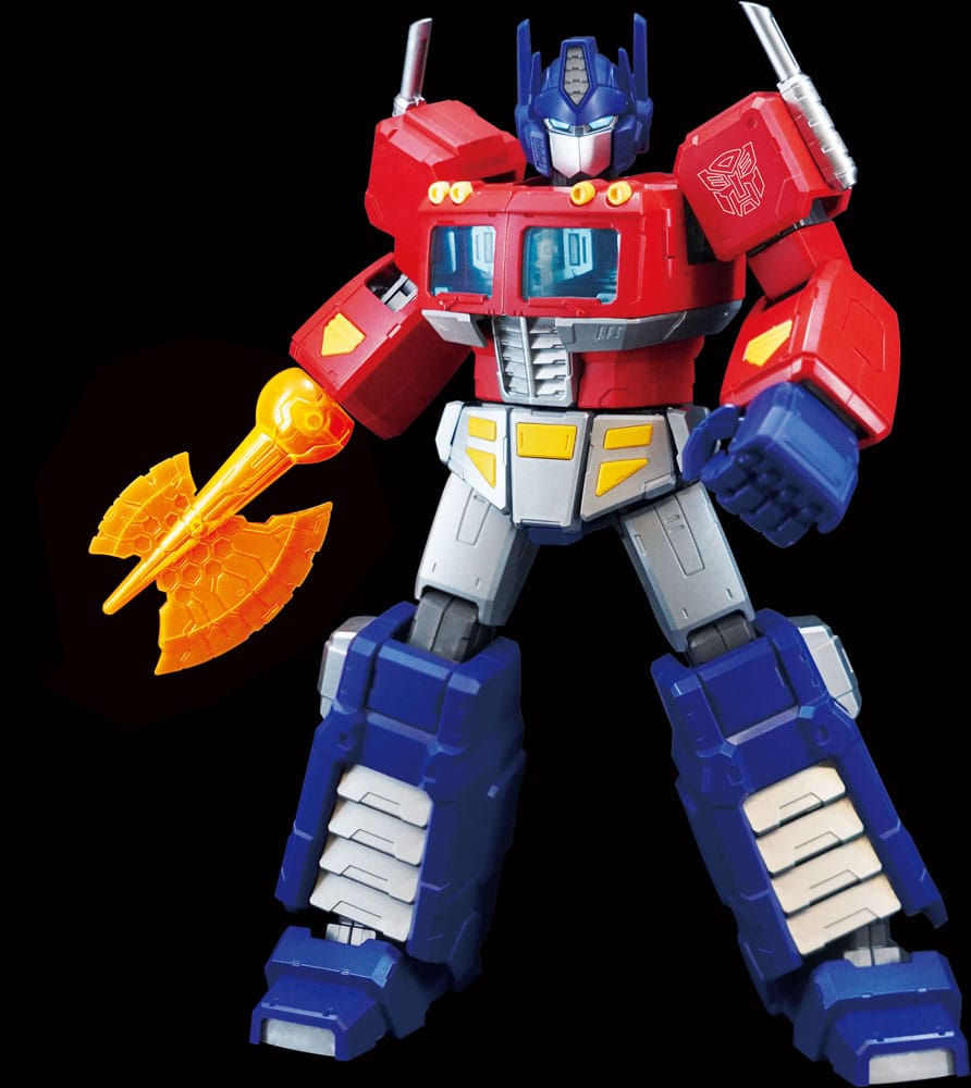 Transformers Blokees Plastic Model Kit Action Edition 01 G1 Optimus Prime - Severely damaged packaging