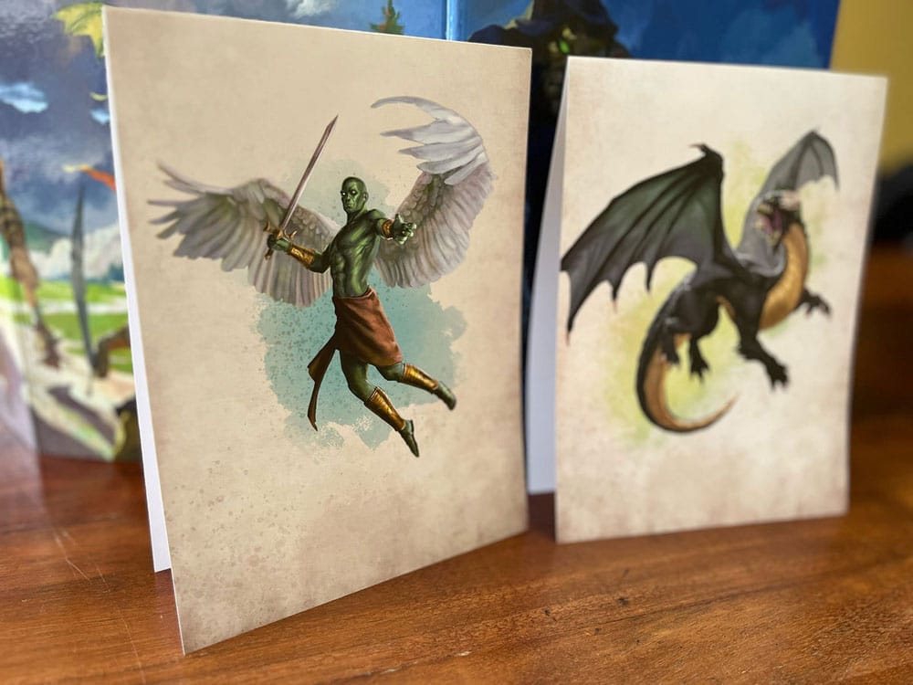 Dungeons & Dragons RPG Encounter Cards Challenge Rating 7+: Pack 1