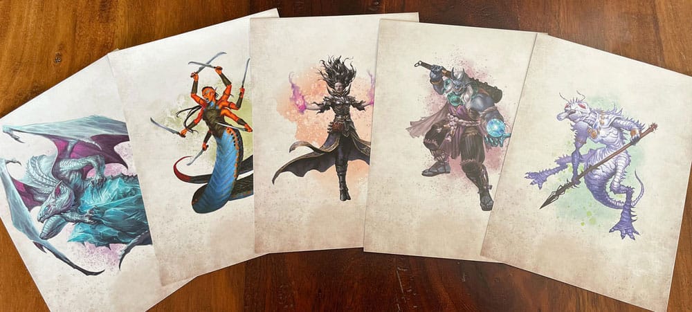 Dungeons & Dragons RPG Encounter Cards Challenge Rating 7+: Pack 1