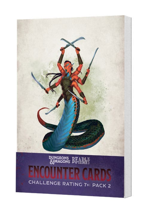 Dungeons & Dragons RPG Encounter Cards Challenge Rating 7+: Pack 2 *english*