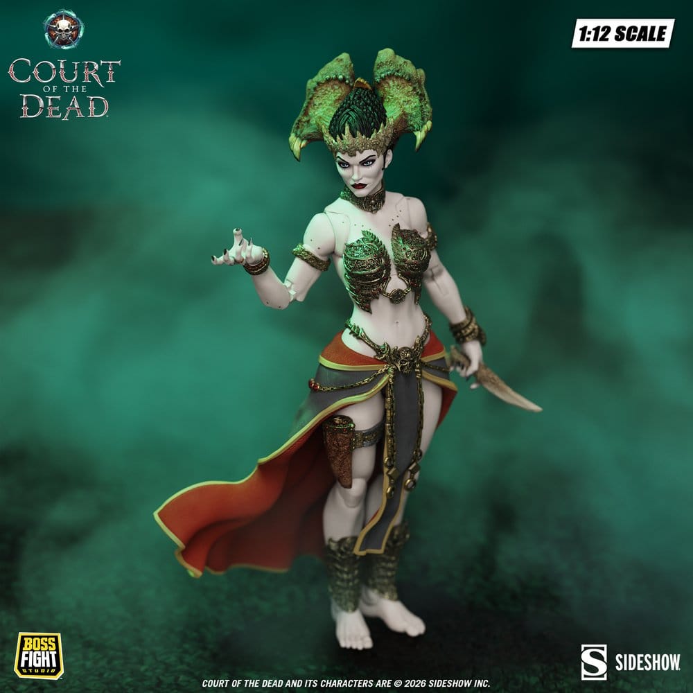 Court of the Dead Action Figure 1/12 Gethsemoni: Queen of the Dead 15 cm
