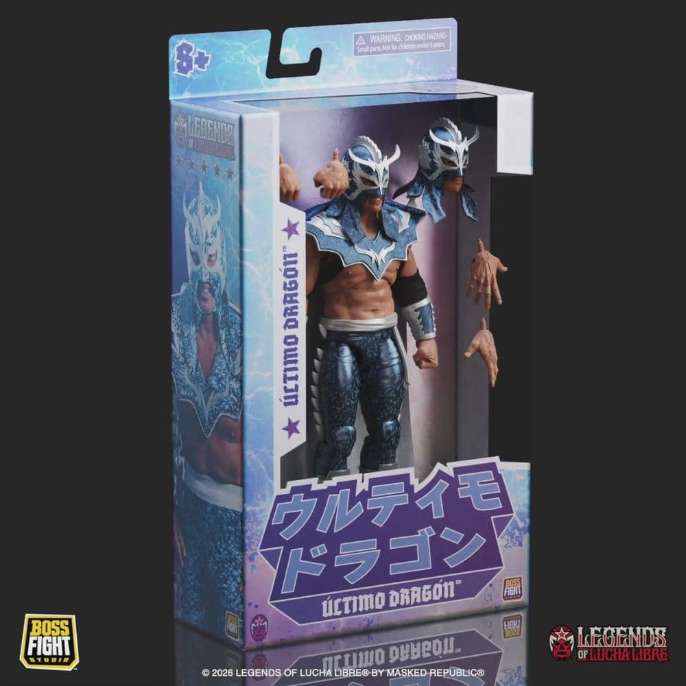 Legends of Lucha Libre Signature Series Action Figure 1/12 Ultimo Dragon 11 cm