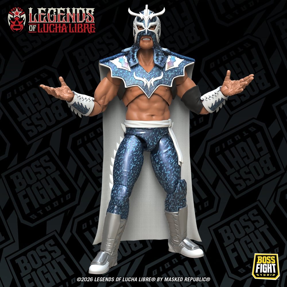 Legends of Lucha Libre Signature Series Action Figure 1/12 Ultimo Dragon 11 cm
