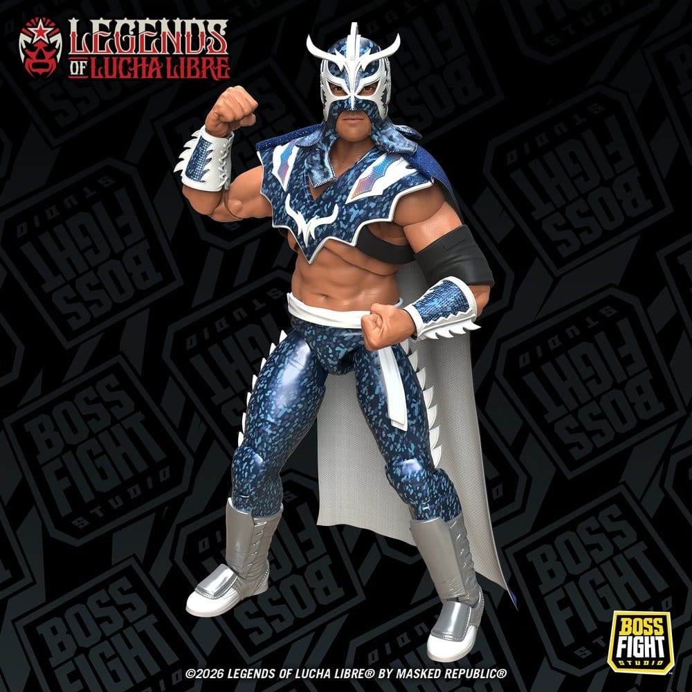 Legends of Lucha Libre Signature Series Action Figure 1/12 Ultimo Dragon 11 cm