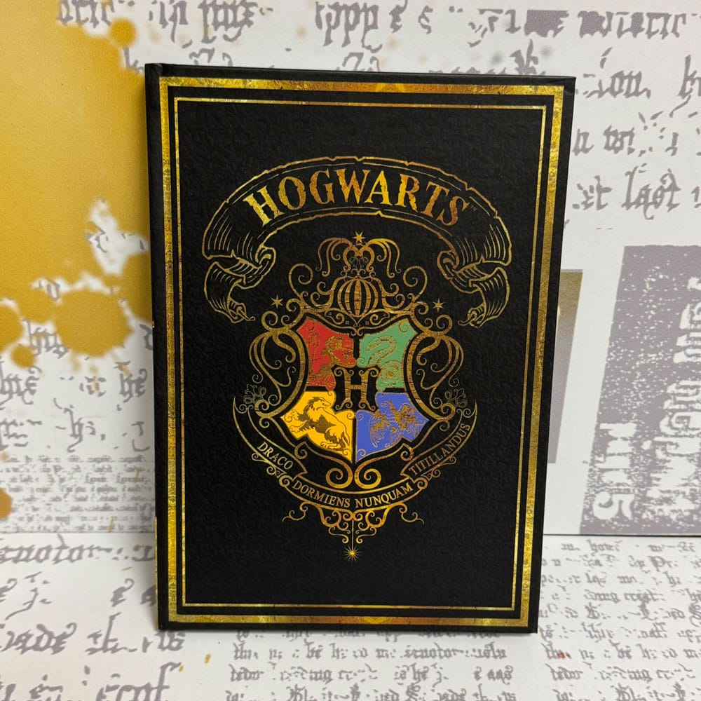 Harry Potter Notebook Hogwarts Black