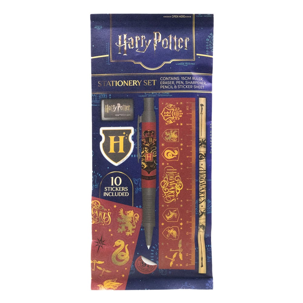 Harry Potter Stationery Set 6-Pack Magical Locations