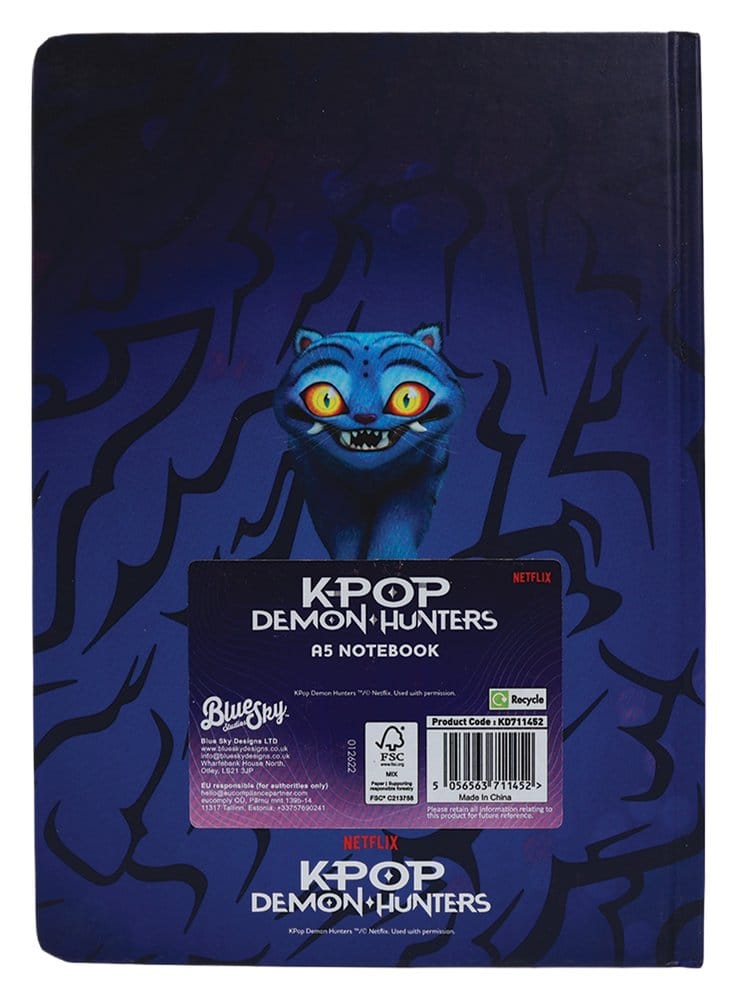KPop Demon Hunters A5 Notebook Derpy