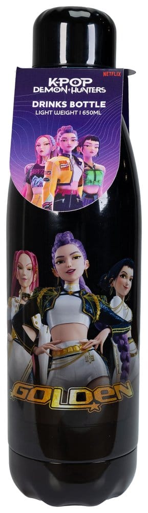 KPop Demon Hunters Water Bottle Golden