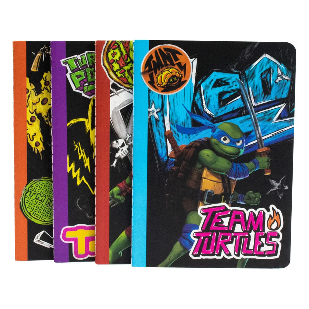 Teenage Mutant Ninja Turtles 4-Pack Notebooks