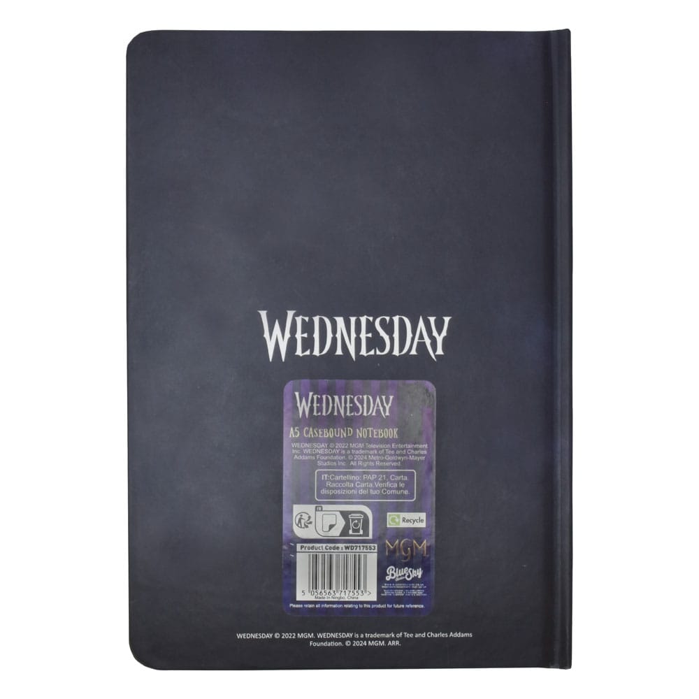 Wednesday A5 Notebook WWWD