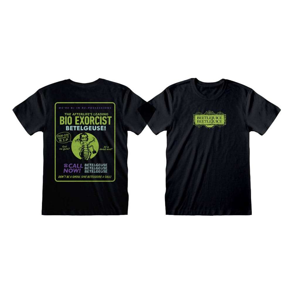 Beetlejuice 2 T-Shirt Bio Exorcist Size M