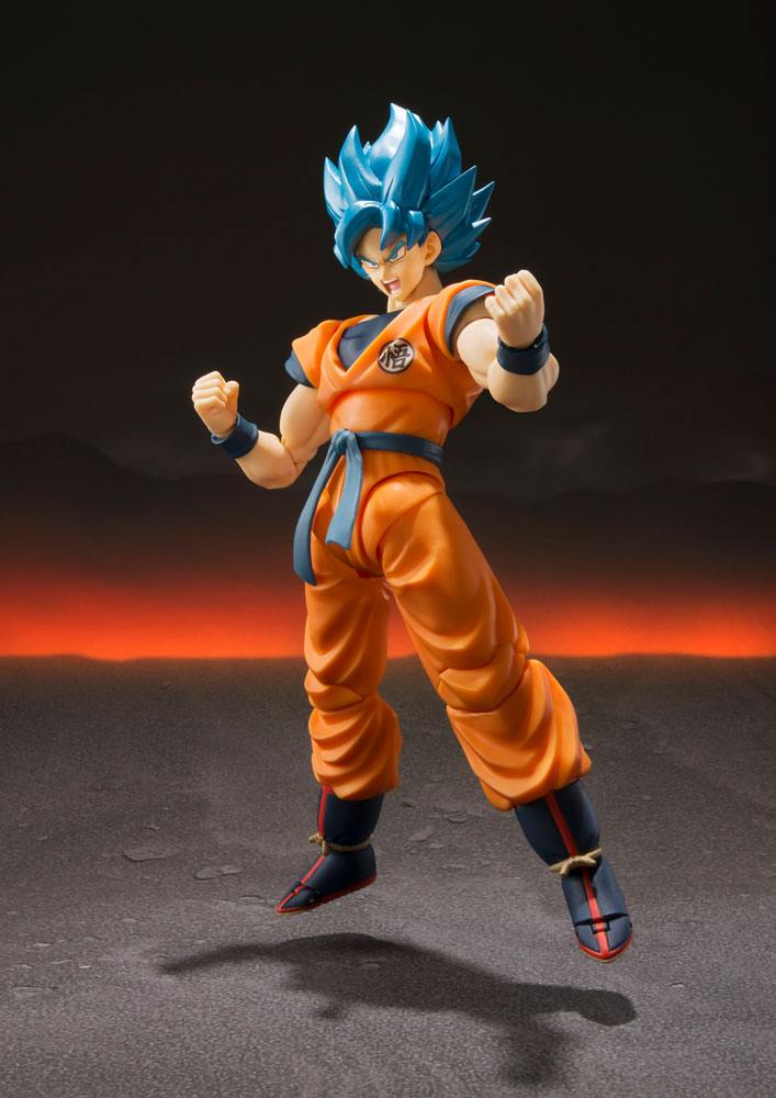 Dragon Ball Super Broly S.H. Figuarts Action Figure Super Saiyan God Super Saiyan Goku Super 14 cm