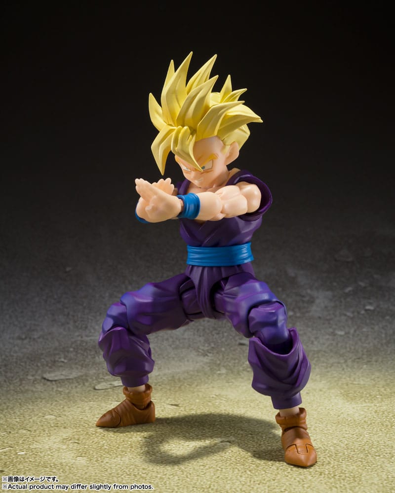 Dragon Ball Z S.H. Figuarts Action Figure Super Saiyan Son Gohan - The Warrior Who Surpassed Goku 11 cm