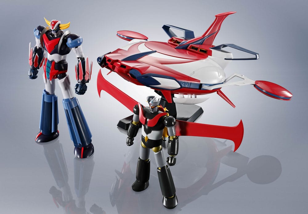 Grendizer U Robot Spirits Action Figures 2-Pack Spazer & Mazinger Z Side Super 15 cm