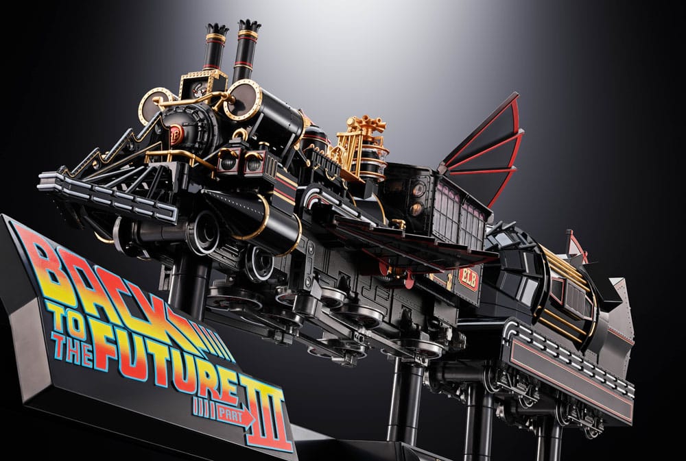 Back To The Future Chogokin Action Figure Time Train 52 cm