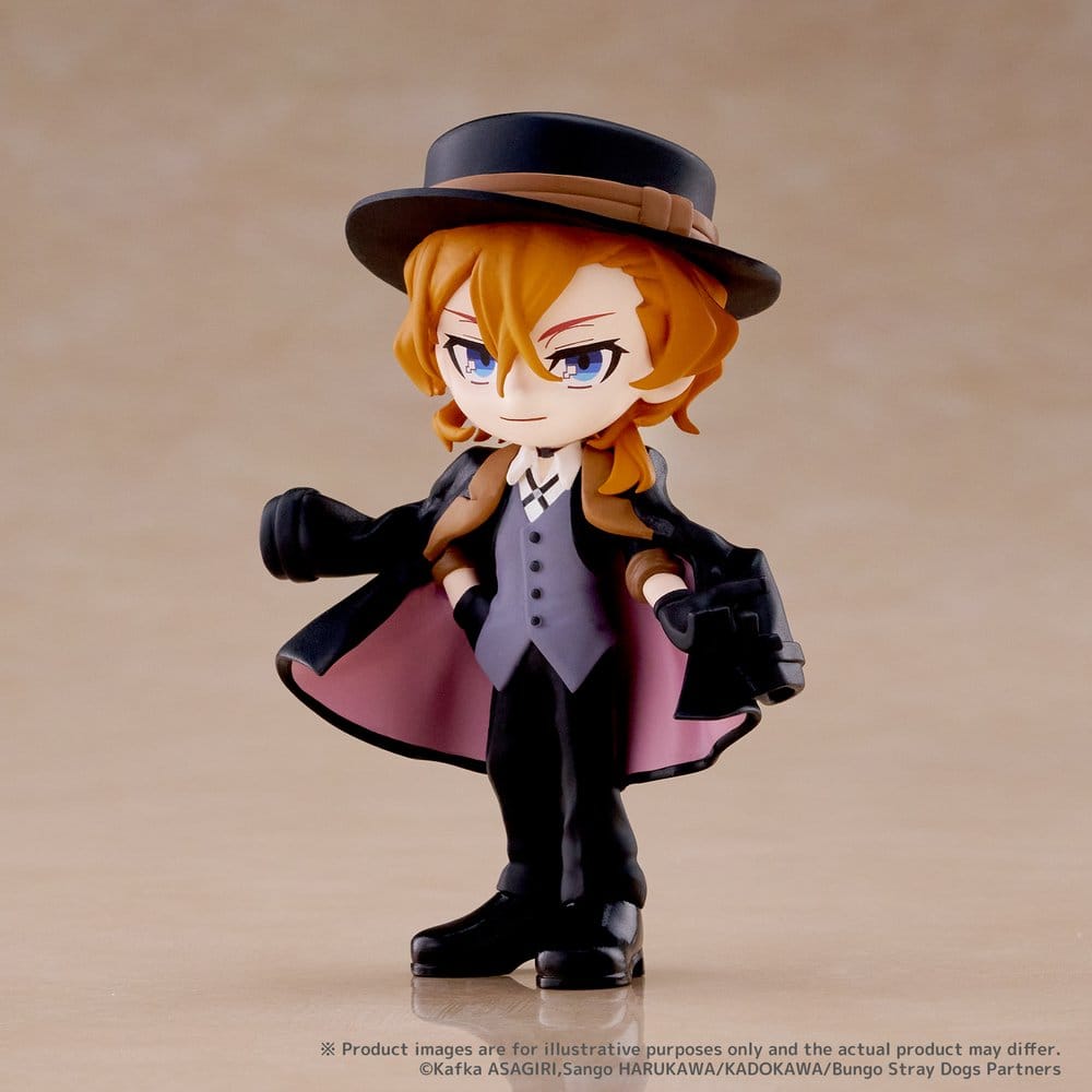 Bungo Stray Dogs PalVerse Mini Figures Blind Box Display (6)