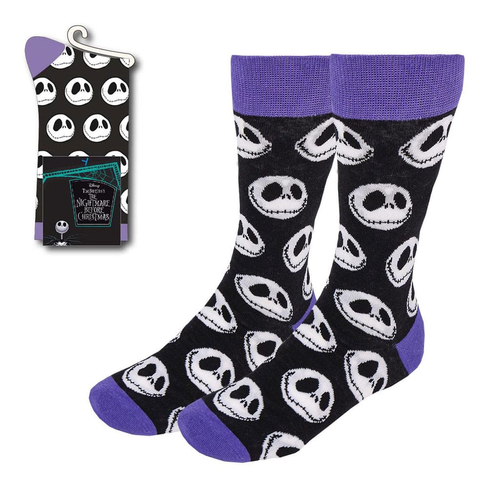 Nightmare before Christmas Socks Jack´s Face Purple 38-45