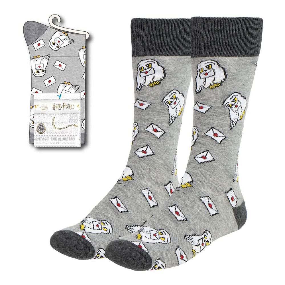 Harry Potter Socks Hedwig with Letter 38-45