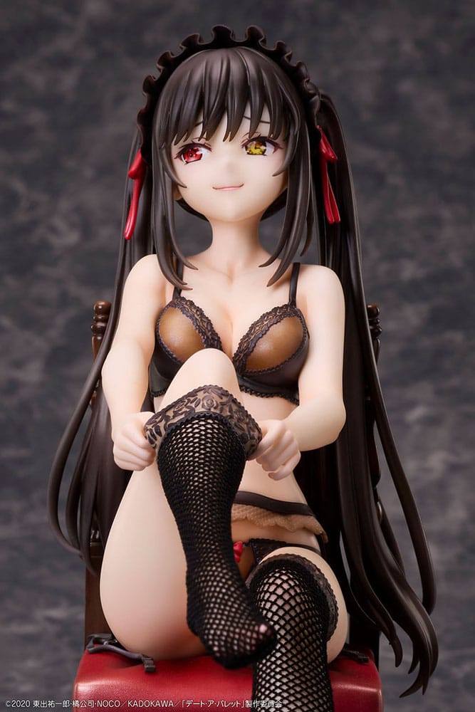 Date A Bullet PVC Statues 1/7 Kurumi Tokisaki & White Queen 17 cm