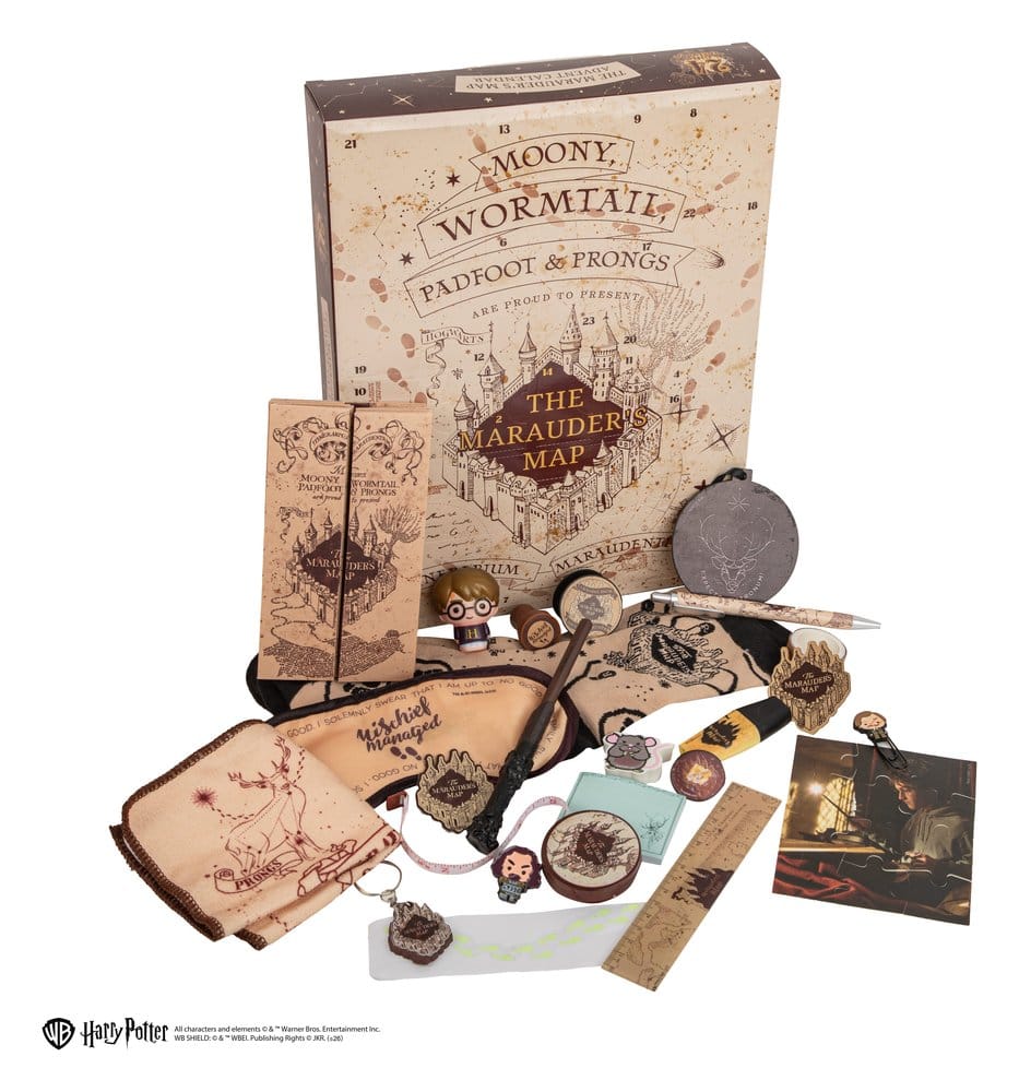 Harry Potter Advent Calendar Marauder's Map New Edition 2026