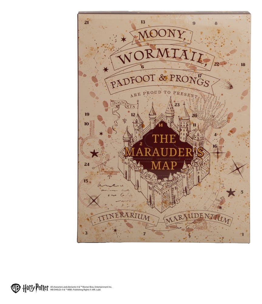 Harry Potter Advent Calendar Marauder's Map New Edition 2026