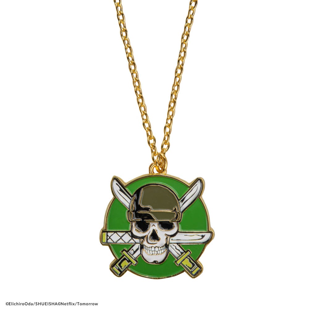 One Piece Necklace with Zoro Pendant