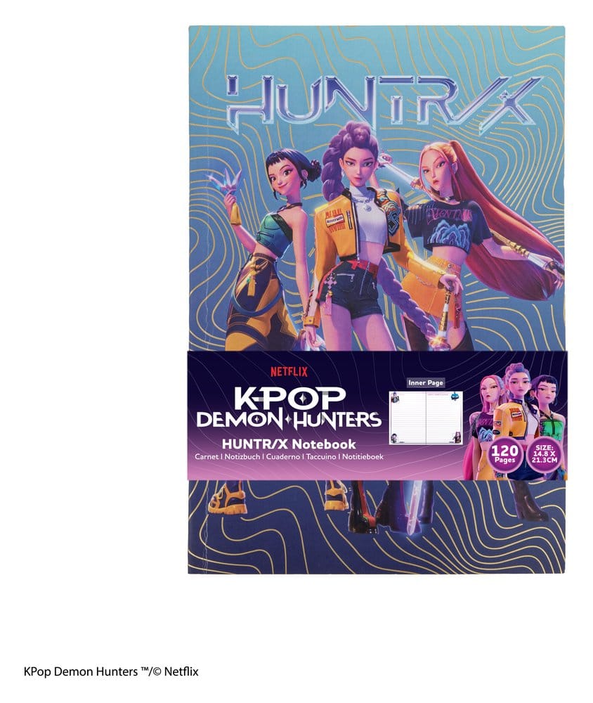 KPop Demon Hunters Notebook HUNTR/X