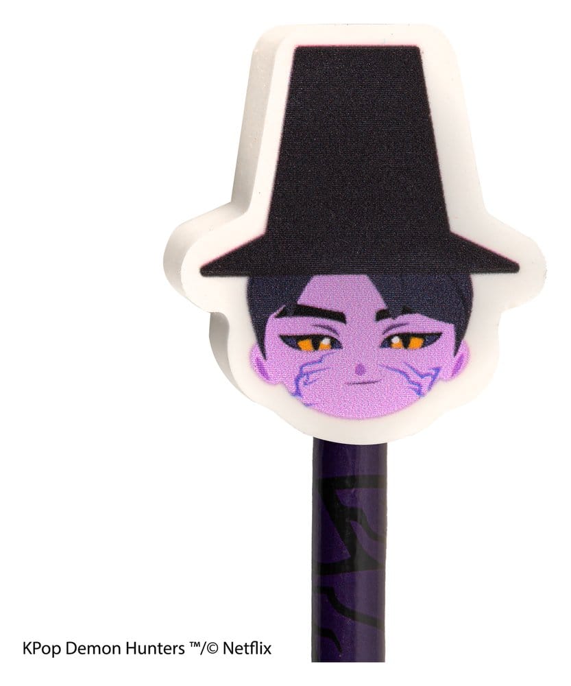 KPop Demon Hunters Pencil & Eraser Series 1 Display (30)