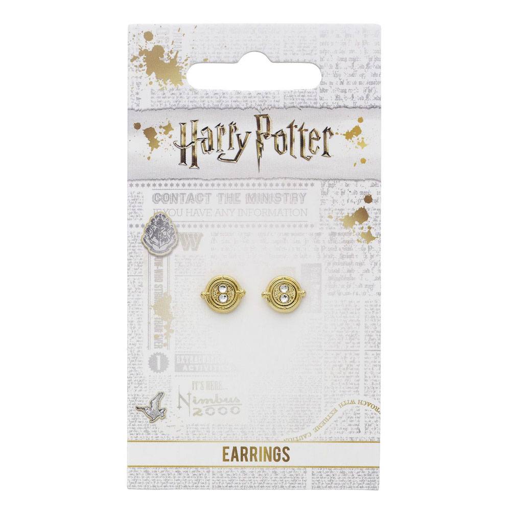 Harry Potter Earrings Time Turner (gold plated)