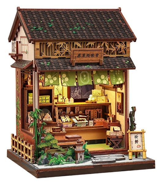 Miniature House Model Kit Kanmi-dokoro Kurihara 19 x 15 cm