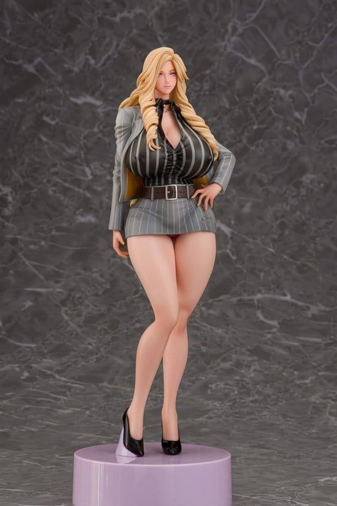 Gal Ane Shachou to Harem Office PVC Figure 1/7 Nishigori Ai (Grey Suit Ver.) 26 cm