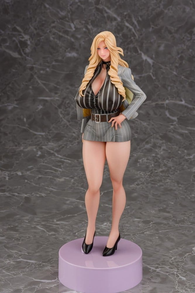 Gal Ane Shachou to Harem Office PVC Figure 1/7 Nishigori Ai (Grey Suit Ver.) 26 cm