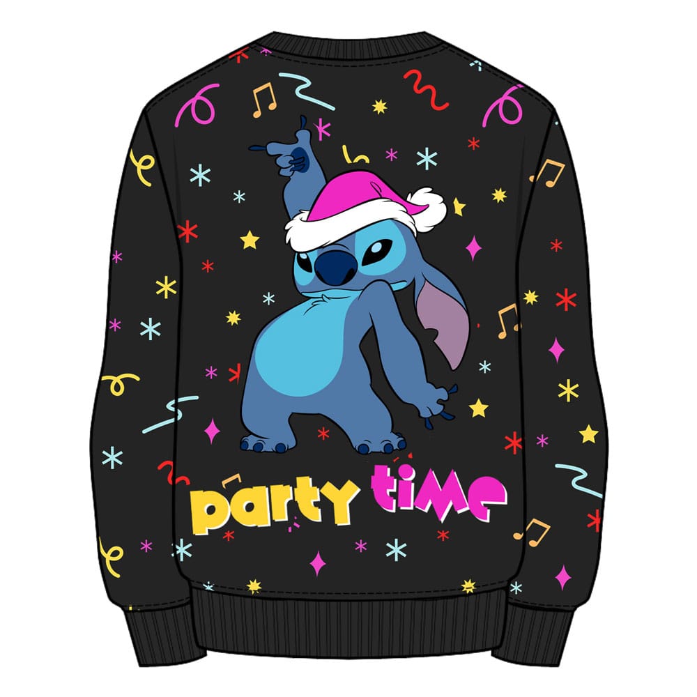 Lilo & Stitch Sweatshirt Jumper Stitch Party Time Size S