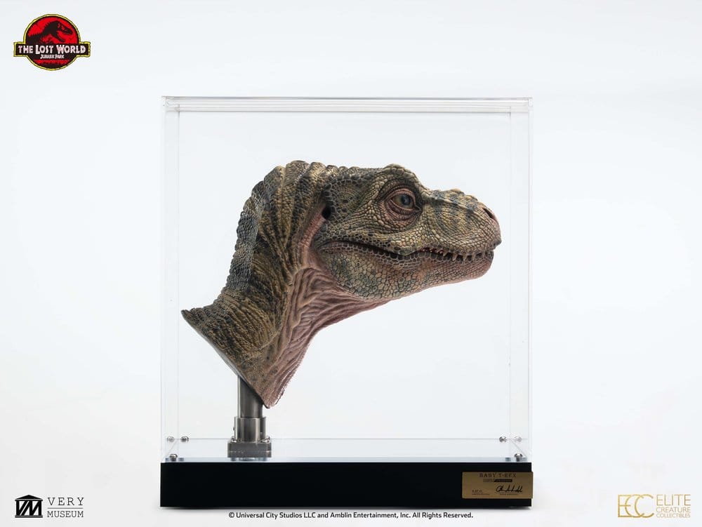 The Lost World: Jurassic Park Replica Bust 1/1 Junior T-Rex Prop (Reproduction) 39 cm