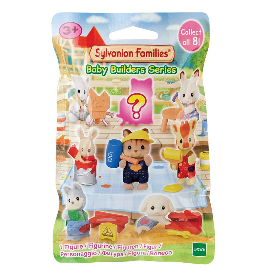 Sylvanian Families: Construction site baby friends Surprise Bag figure 5 cm