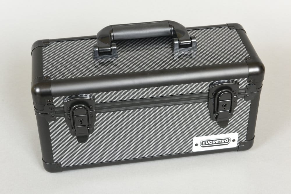 Evoretro Trading Card Storage Box for 15 Slabs Gray 33.9 x 13.4 cm