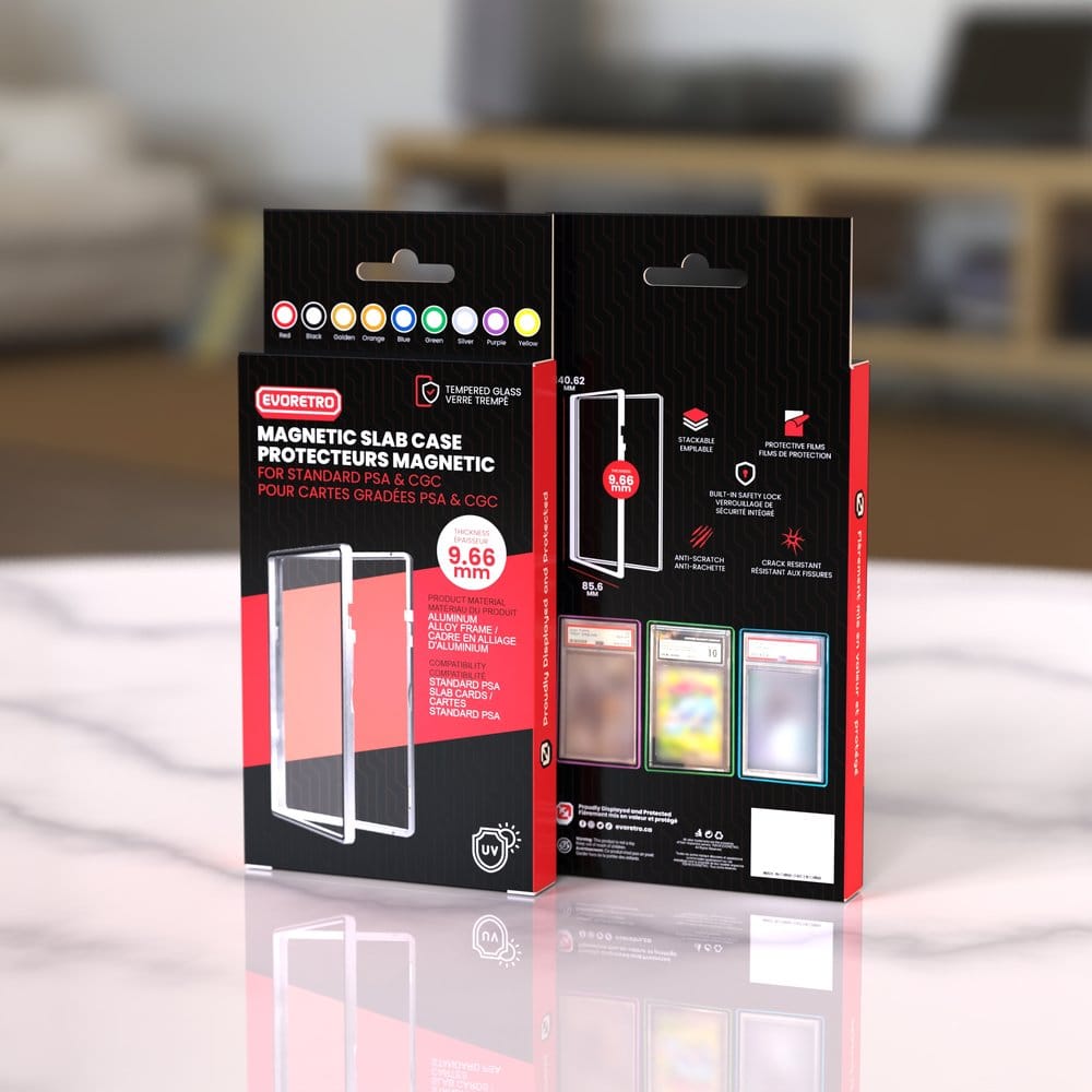 Slab Case Protectors for PSA Graded Cards Black