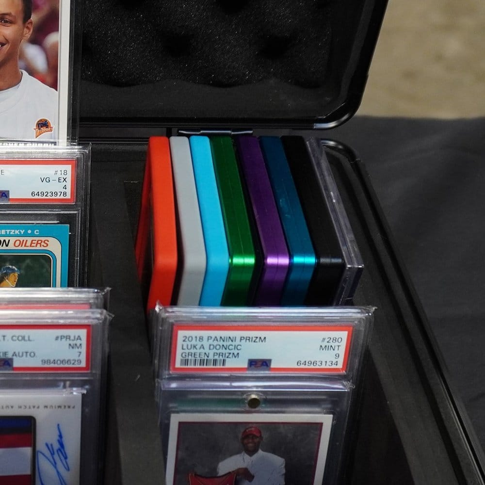 Slab Case Protectors for PSA Graded Cards Yellow