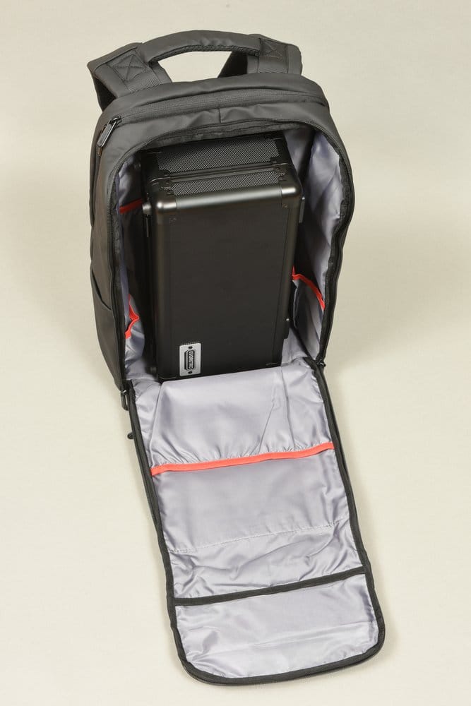 Evoretro Travel Backpack and Mini-Carrying Case Bundle Kit Black