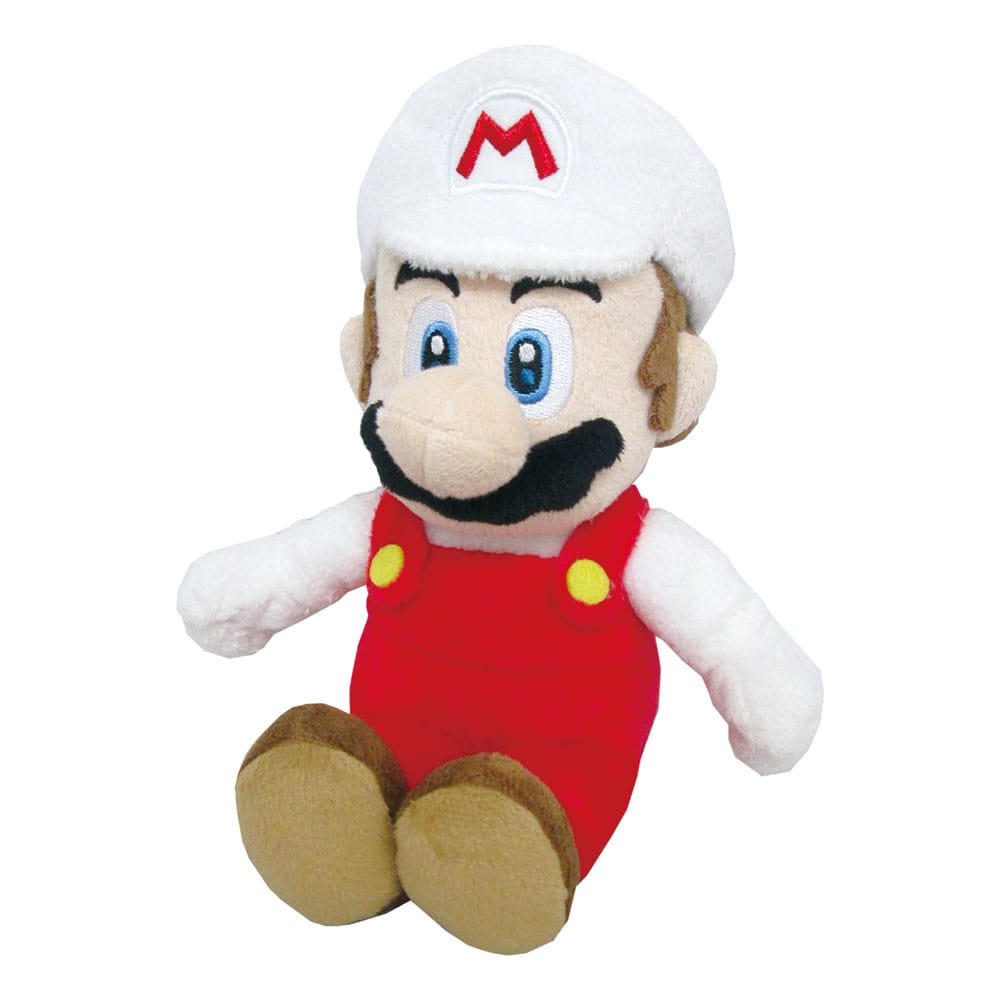 Super Mario Plush Figure Fire Mario 24 cm