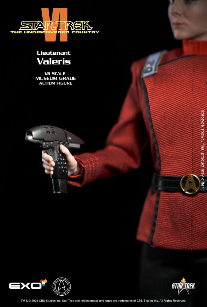 Star Trek VI: The Undiscovered Country Action Figure 1/6 Lieutenant Valeris 28 cm