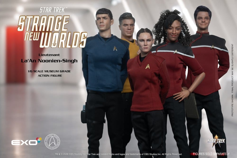 Star Trek: Strange New Worlds Action Figure 1/6 Lt. La'An Noonien-Singh 28 cm