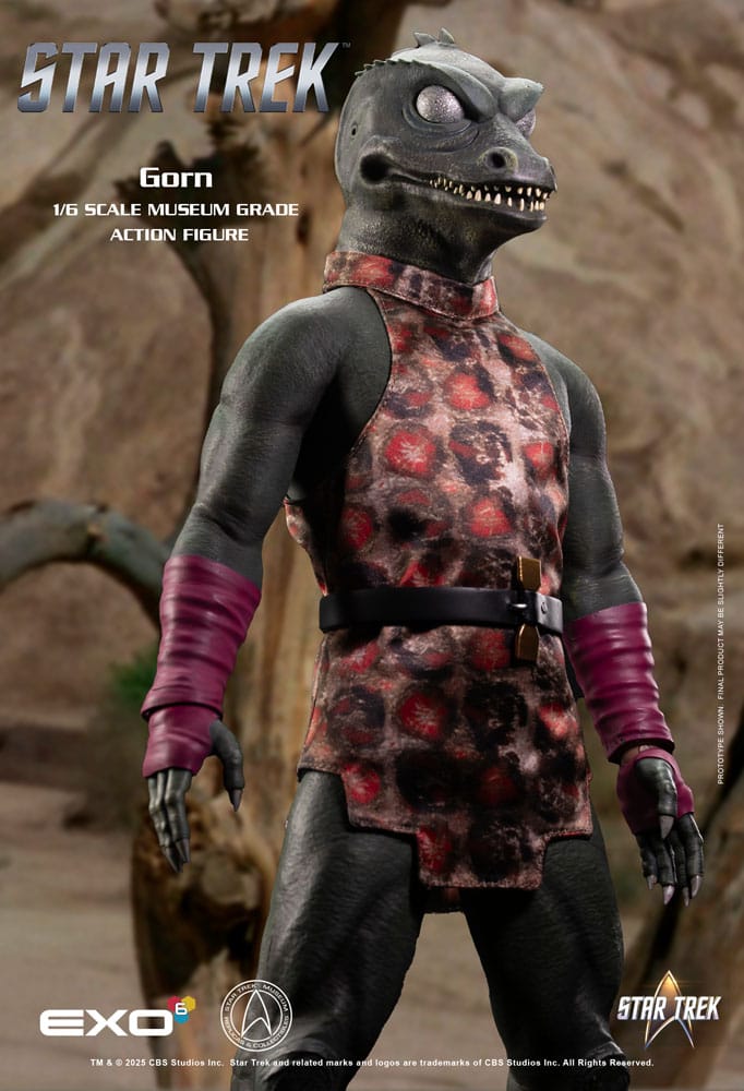 Star Trek: The Original Series Action Figure 1/6 Gorn 31 cm