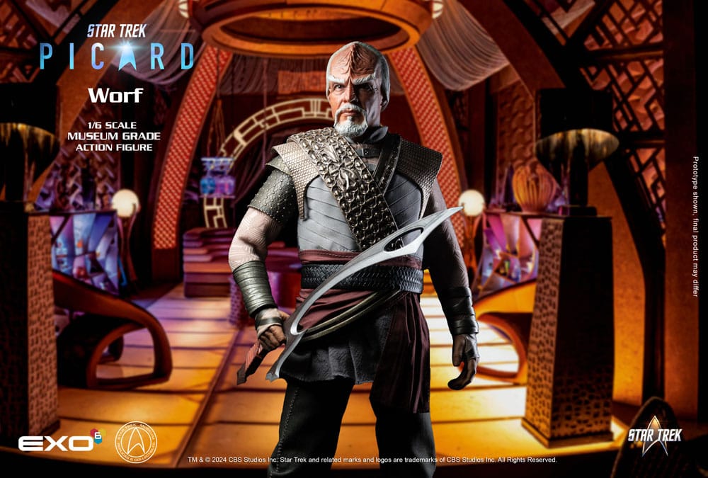Star Trek: Picard Action Figure 1/6 Worf 30 cm