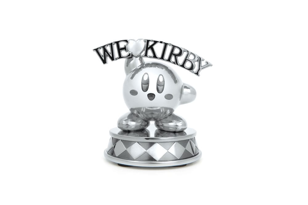 Kirby DieCast Statue We Love Kirby Silver Edition 10 cm