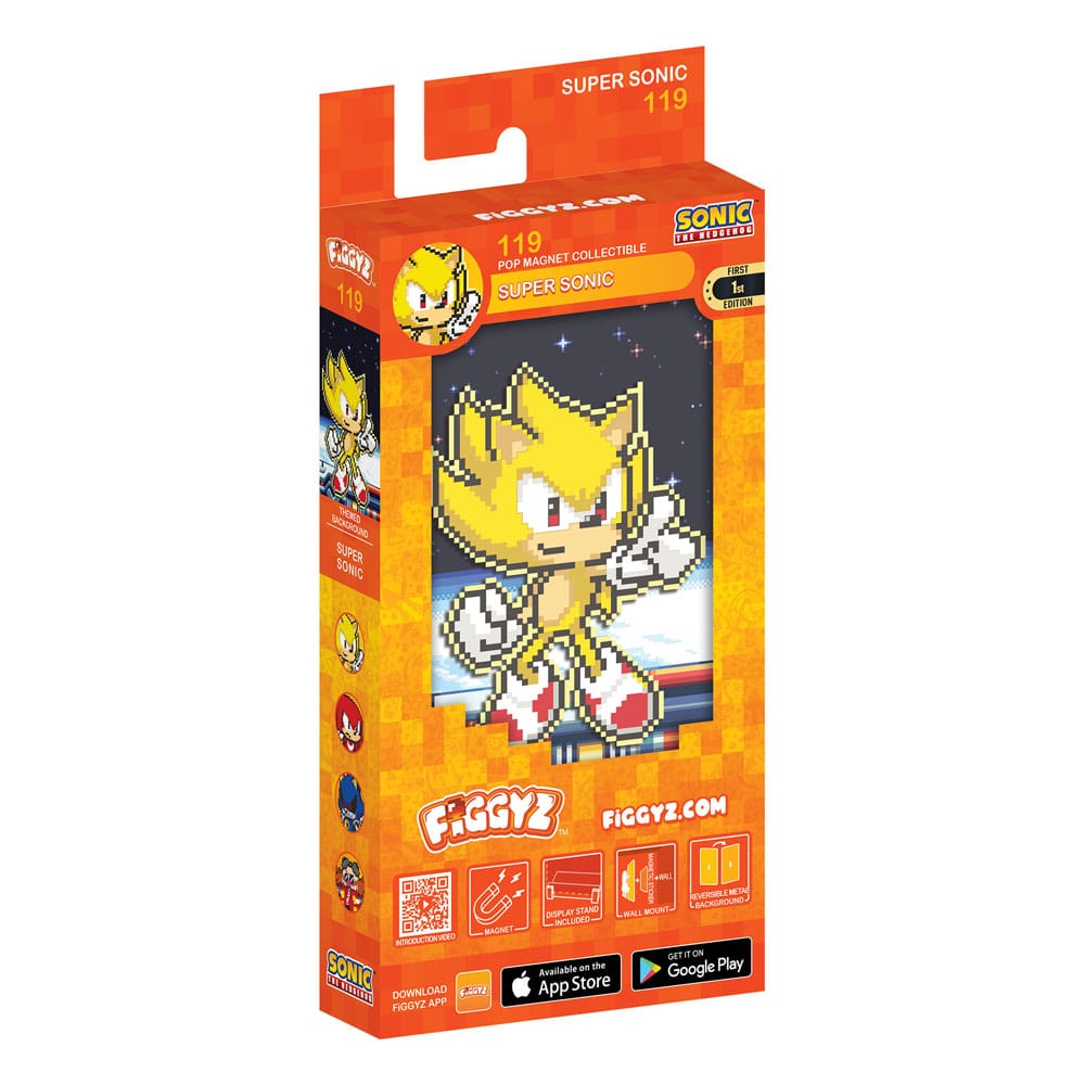 Sonic the Hedgehog (Modern) FiGGYZ Magnet Collectible Super Sonic 11 cm