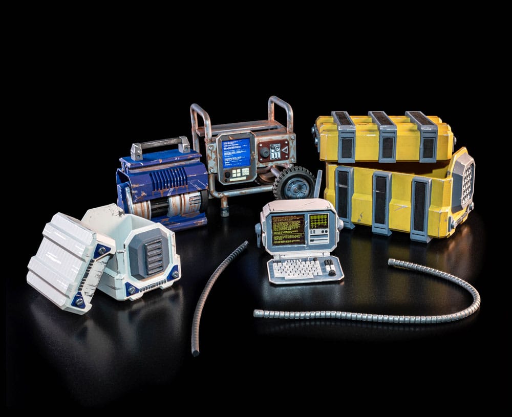 Mythic Legions: OxKrewe Book One Thraxxon Action Figure Accessorys Campside Cargo & Communications Collection