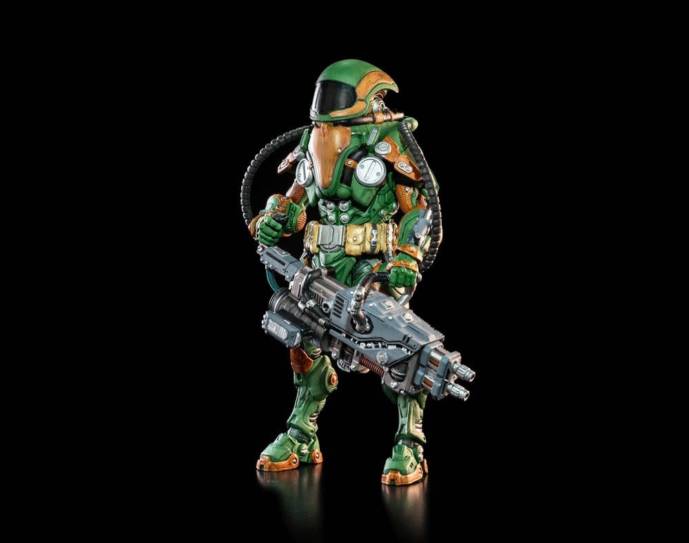 Cosmic Legions Actionfigur T.U.5.C.C. Heavy Gunner