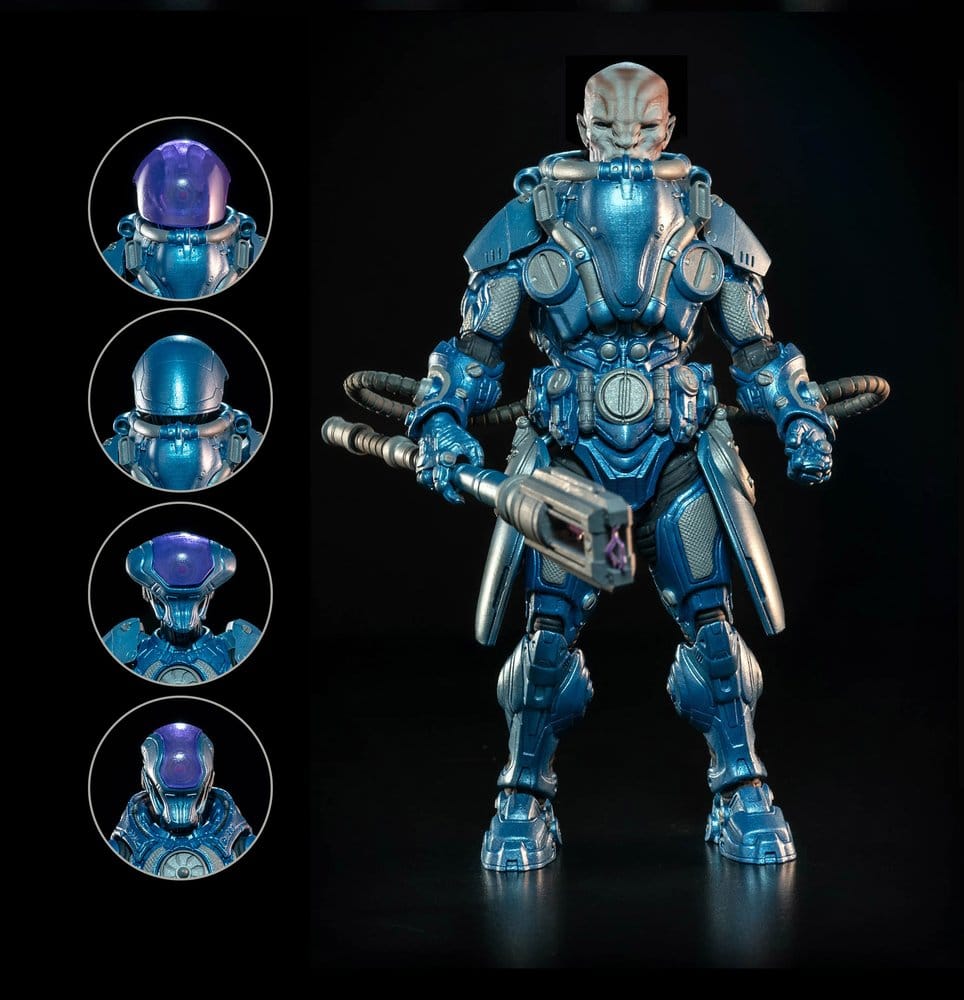 Cosmic Legions Action Figure T.U.5.C.C. Slygor/Gravekeeper Deluxe