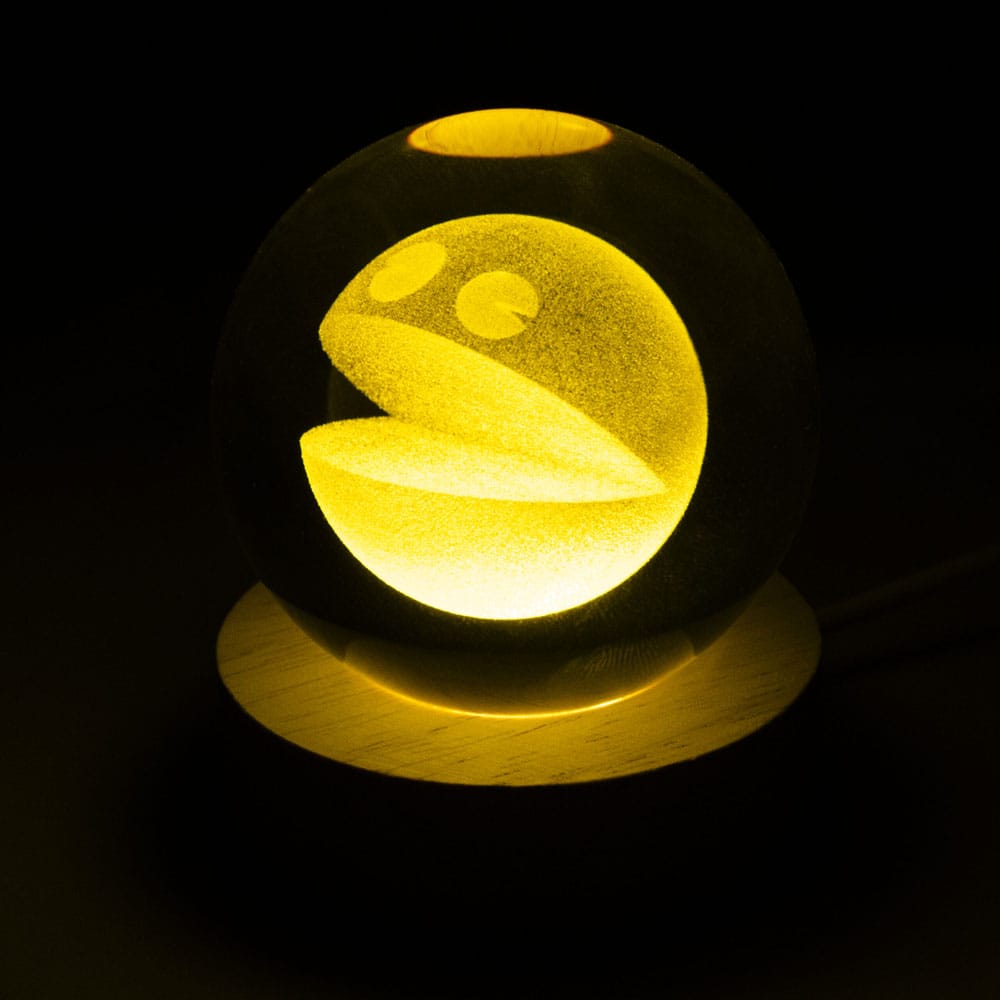 Pac-Man Lamp Crystal Ball 8 cm